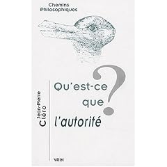 Qu'est-ce que l'autorit�?