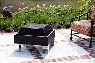 Fire Sense HotSpot Square Fire Pit