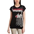 Punkyfish Music Is My Soul Diamotee Detail Music-And-Film Women's T-Shirt