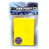 Dek Prot Deck Protector: Sunflower Yellow - 50 sleeves/pack (Standard Size - Magic/Pokemon)