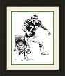 New York Jets Framed Joe Klecko New York Jets By Michael Mellett NFL Football