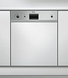 Whirlpool ADG 655 IX Semi-Integrated Dishwasher, Stainless Steel Color Painted