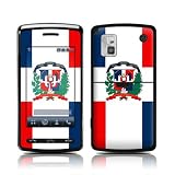 Dominican Republic Flag Design Protective Skin Decal Sticker for LG Vu CU915 CU920 Cell Phone