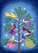 Amnesty International Peacock Tree Greeting Card - 10 in a Pack