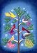 Amnesty International Peacock Tree Greeting Card - 10 in a Pack