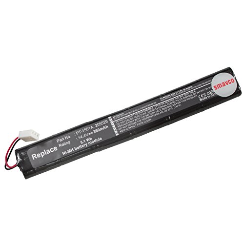 SMAVCO 205526, PT-1501A, LB4707001, PA-BT-300, PA-BT-500, PJ-4844A Battery for Pentax PJ200, PocketJet 3 Printer, PocketJet 3/3 Plus, PocketJet II Printer, Brother PJ-520, PJ-522, PJ-523, PJ-560 SMAVCO 205526, PT-1501A, LB4707001, PA-BT-300, PA-BT-500, PJ-4844A Battery for Pentax PJ200, PocketJet 3 Printer, PocketJet 3/3 Plus, PocketJet II Printer, Brother PJ-520, PJ-522, PJ-523, PJ-560