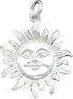 Sterling Silver Sun Pendant