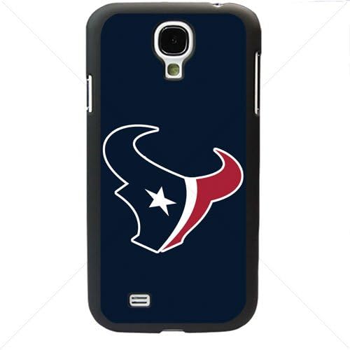 NFL American football Houston Texans Fans Samsung Galaxy S4 SIV I9500 TPU Soft Black or White case (Black)