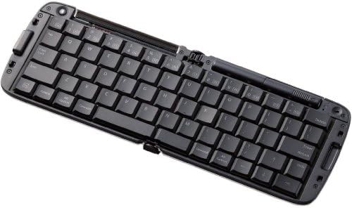 ELECOM iPad/iPhone5/4S/4/3GS/iPod touch some corresponding folding Bluetooth keyboard alphabetic array White TK-FBP019EWH (japan import)