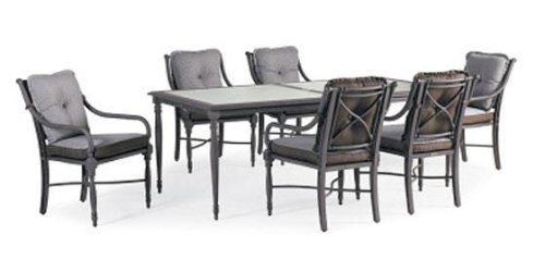 Summer Solstice 7pc Dining Set Set Slate Patina