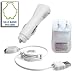 USB Travel Kit - Car Charger, Travel Adapter & Data Cable for Apple iPod iPhone 4 4S USB Travel Kit - Car Charger, Travel Adapter & Data Cable for Apple iPod iPhone 4 4S