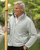 Chestnut Hill Mens Microfleece Full Zip Jacket With Side Zip Pockets. CH900