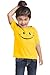Ann Arbor T-shirt Co. Big Boys' Smiley Face Happy Kid Youth & Toddler T-shirt