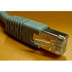 15 Meter - 49.2 foot - Cat 6 Shielded Network Cable - Hospital Grade - Gray