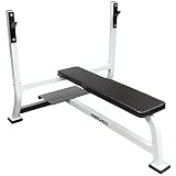 Hardcastle Flat Weight Bench with Spotters
