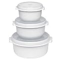 EMSA MICRO FAMILY Starter Set, 3-teilig, 0,5 / 1,0 / 1,5 L weiß