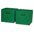 RiverRidge Kids 2 Pc Storage Bins - Green