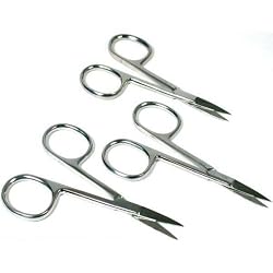 3 Beading Scissors Sewing Cutter Cuticle Straight Steel