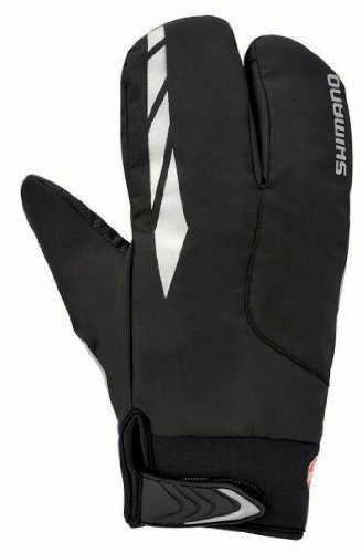Shimano Uni Handschuhe 2By2 Windstopper, schwarz, XXL, ECWGLBWJS22UL6