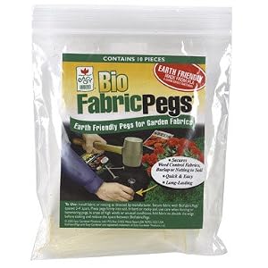 Easy Gardener 809 Bio Landscape Fabric Pegs - 10-Pack