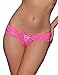 ohyeah Women's Lingerie Crotchless Lace Briefs See Through Underwear