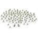 100 Safety Earring Backs Ear Nut 100 Safety Earring Backs Ear Nut Hypoallergenic Findings