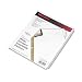 Wilson Jones Double Gold Reinforced Pro Insertable Tab Dividers, White Paper, Letter Size, 8 Clear Tabs per Set (W54149A)
