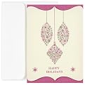 Jeweled Ornament Holiday Cards