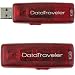 Electronics : Kingston 1 GB USB 2.0 Hi-Speed DataTraveler 100 Flash Drive DT100R/1GB (Red)