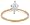 10k Choice of White or Yellow Gold Marquise Solitaire Diamond Engagement Ring (1/2 ct, J-K Color, I2-I3 Clarity)
