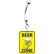 Beer Zone Oktoberfest Belly Ring