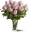A Dozen Pink Roses