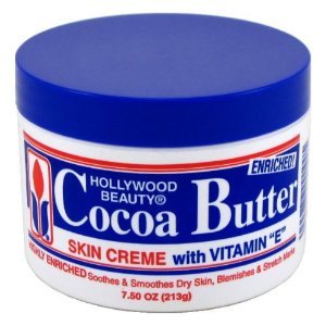 Hollywood Beauty Cocoa Butter with Vitamin-E 7.5 oz. (Case of 6)