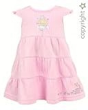 Max and Tilly Baby Girl Pale Pink Dress Set with matching Pants size 3-6 months