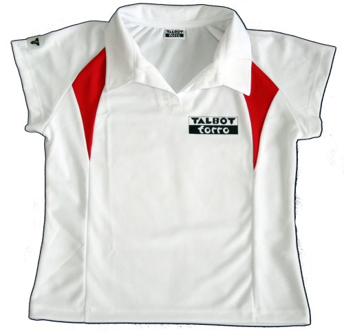 Talbot Torro POLO LADY, weiß/rot