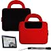Apple Ipad Tablet ( 3G , wifi , WiFi + 3G ) Hard Nylon Cube with Pocket Carrying Case for ipad ( iPad Accessories Only ) + Includes a 4-inch eBigValue (TM) Determination Hand Strap + iPad Touch Anti Glare Screen Protector Guard (Compatible with all Versions of iPad)