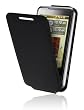 elago Genuine Leather Flip Case for Samsung Omnia i910 - Black