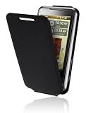 elago Genuine Leather Flip Case for Samsung Omnia i900 - Black