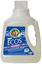 Earth Friendly Products Ecos Liquid Laundry Detergent, Lavender, 100-Ounce Bottle (Pack of 4)