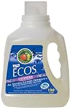 Earth Friendly Products Ecos Liquid Laundry Detergent, Lavender, 100-Ounce Bottle (Pack of 4)