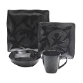 Noir Garden 16-pc. Dinnerware Set