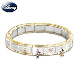 Wonderful World Of Disney Italian Charm Bracelet: Jewelry Gift by The Bradford Exchange
