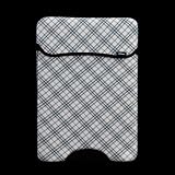 Macbook Pro Sleeve Plaid/black