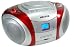 Produkt-Bild: DESIGN CD MP3 USB STEREOANLAGE RADIO UNITED RCD 7356 ROT