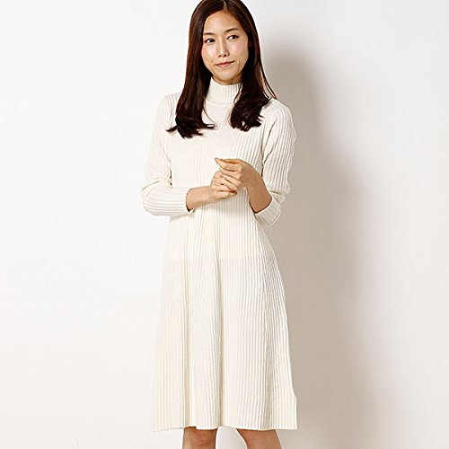 トミーヒルフィガー（レディース）（TOMMY） リブハイネックニットワンピース