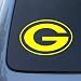 GREEN BAY PACKERS - FOOTBALL - Vinyl Car Decal Sticker #1889 | Vinyl Color: Yellow