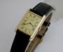 Vintage/Antique watch: Pre-owned Men's Cartier Watch Vermeil Tank Champagne Dial Swiss Manual Wind Movement 1980's