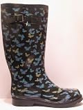 Ladies Wellies / Wellington Boots with Butterfly Print - FT400WELLY Ladies Wellies / Wellington Boots with Butterfly Print - FT400WELLY
