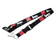 Nebraska Cornhuskers Lanyard Keychain Id Ticket Clip - Black