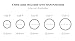 Silicone Wedding Ring for Men FREE GIFT INCLUDED Black Silicone Rings Bands